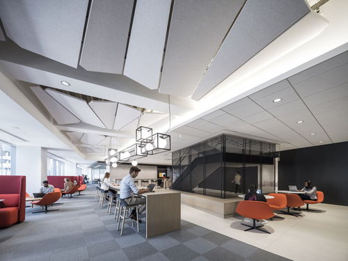 時尚辦公網 商務咨詢服務公司紐約總部設計欣賞，專注與協作的完美結合